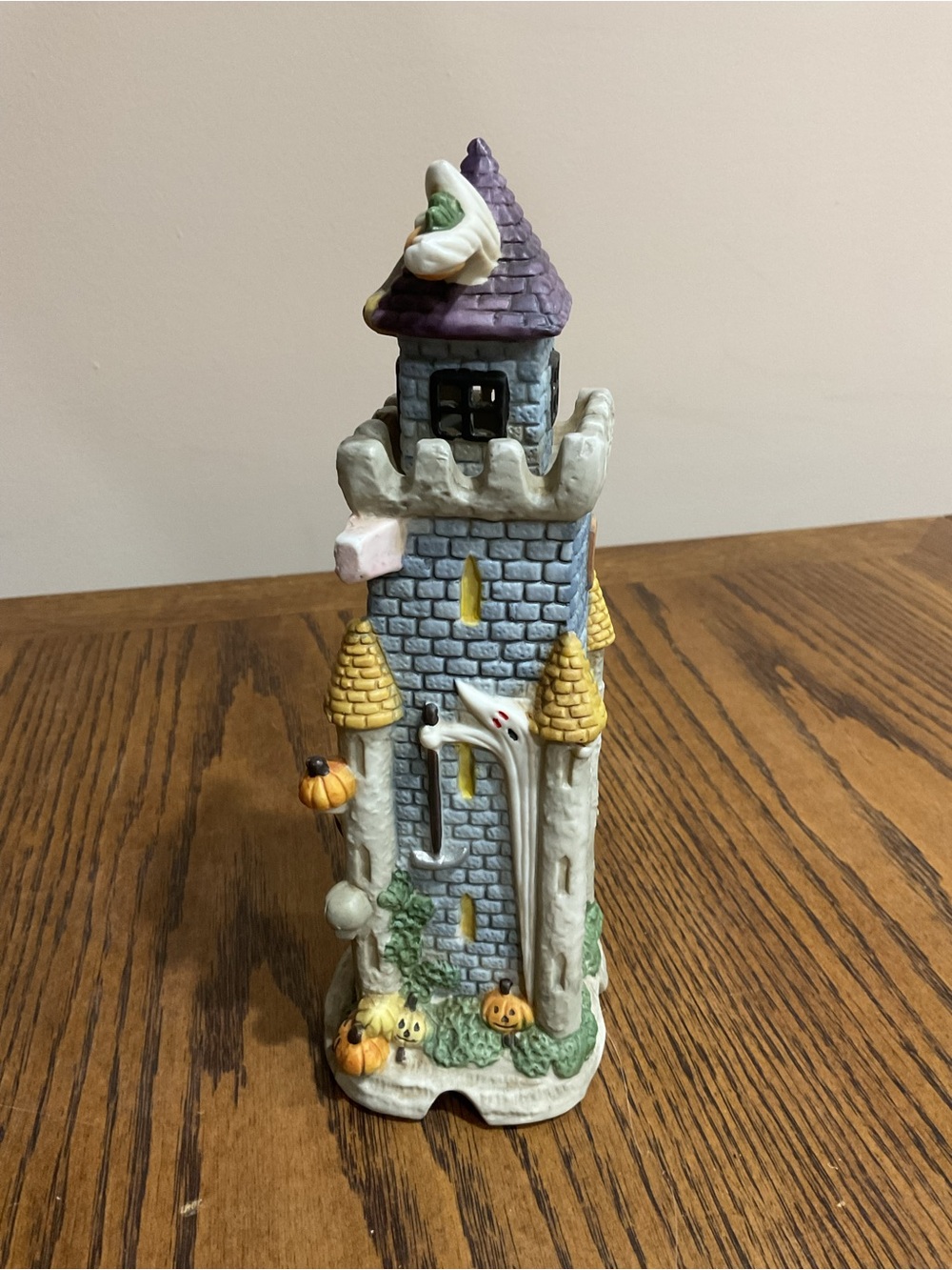Halloween Tall Haunted House Ceramic Village Set - Picture 12 of 16